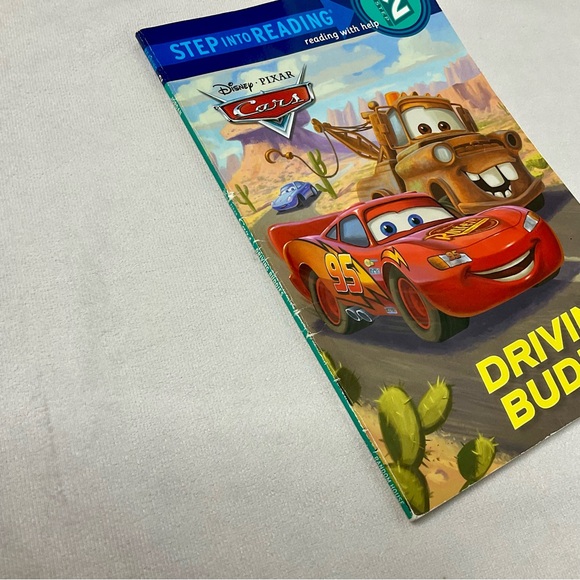 Step Into Reading Step 2 Disney Pixar Cars Driving Buddies Paperback Book - Picture 4 of 5
